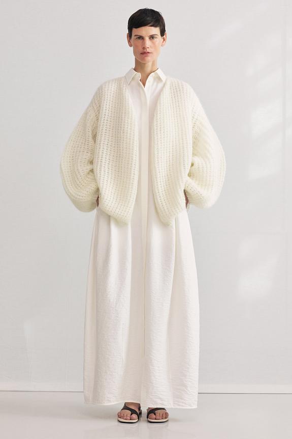 Toteme Parachute Shirtdress White
